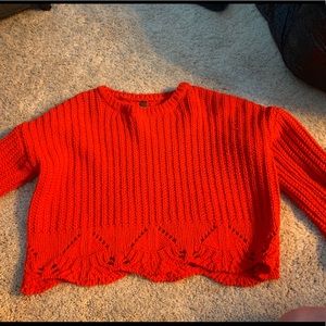 Cozy Knitted Sweater with Detailing